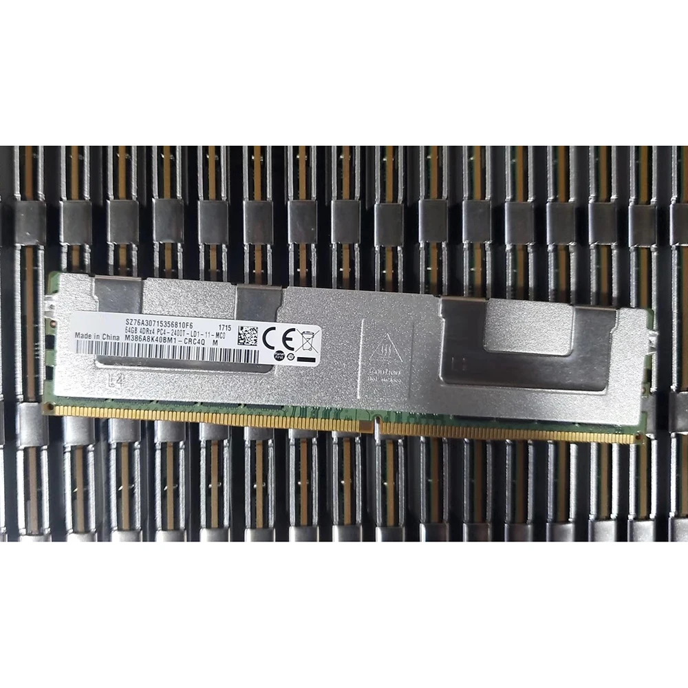 

1 Pcs For Samsung RAM M386A8K40BM1-CRC4Q 64GB 4DRX4 PC4-2400T DDR4 2400 Server Memory Fast Ship High Quality