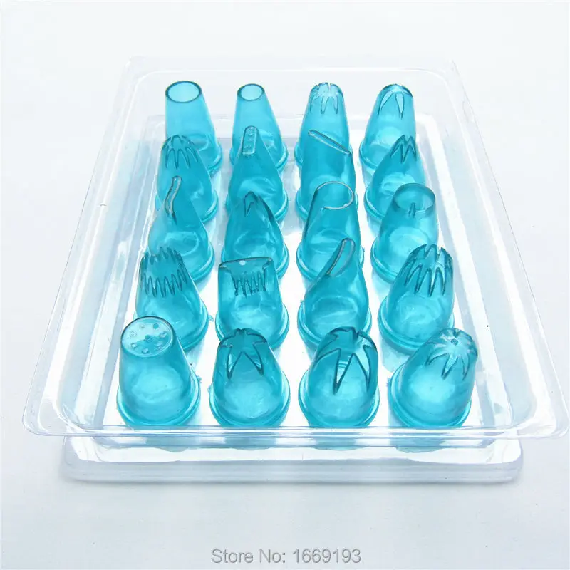 

20 Head Nozzle, Food Grade Plastic Production, Sugarcraft Cake Decorating Fondant Cutters Tools,Direct Selling