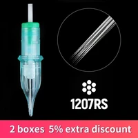 20pcslot tattoo cartridge needles 3rl5rs7m19cm disposable sterilized safety tattoo needle for cartridge machines grips pen