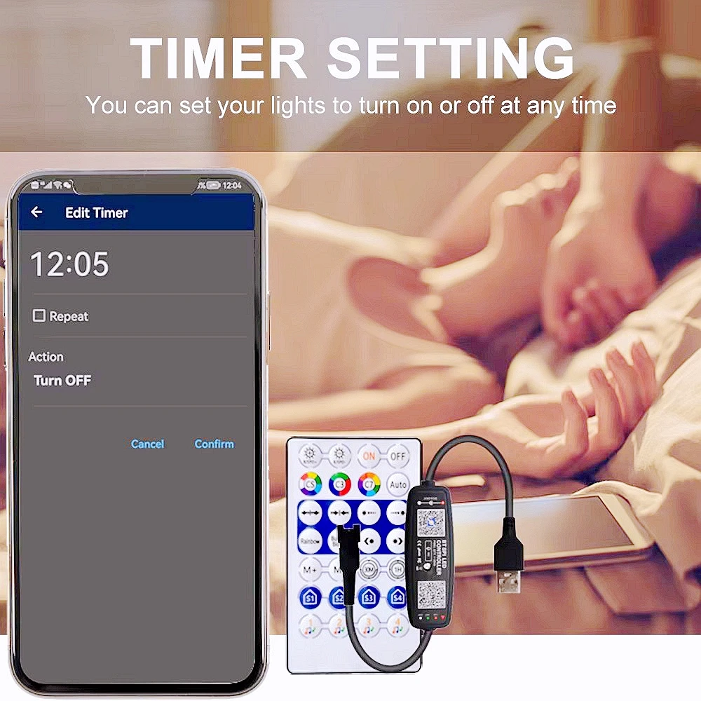 WS2812B Светодиодное кольцо с индивидуальной адресацией 5050RGB USB 28 клавишами