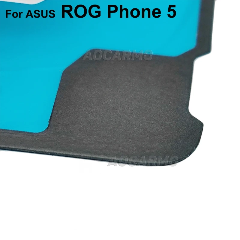 Aocarmo для ASUS ROG Phone 5 5S Pro 3 2 ZS660KL ZS673KS ROG5 ZS661KS ROG3 задняя крышка батарейного отсека