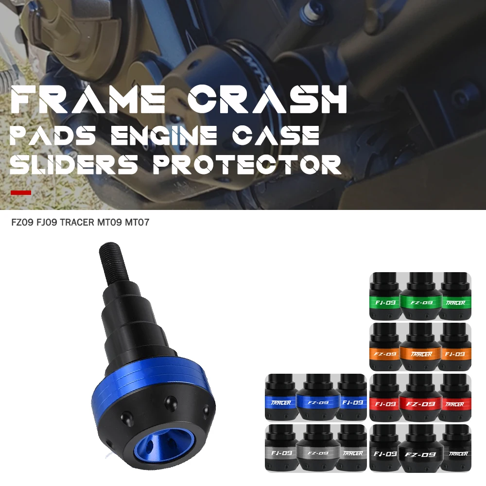 

Motorcycle Frame Crash Pads Engine Case Sliders Protector For Yamaha FZ09 FJ09 TRACER MT09 FZ 09 FJ 09 MT 09 MT 07 2015 - 2021