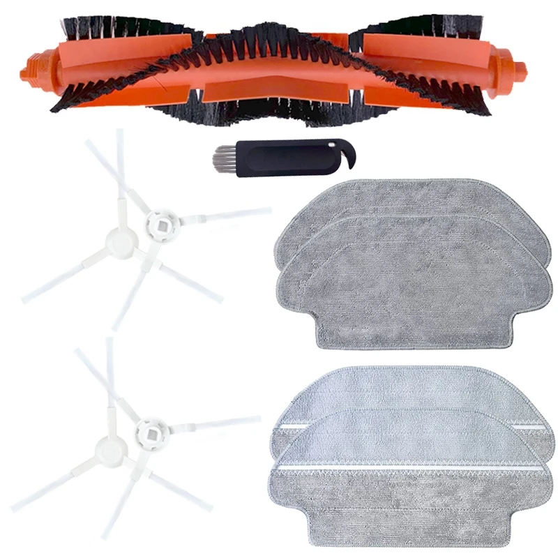 

Основная щетка, боковая щетка, Швабра, ткань для Xiaomi Mijia STYJ02YM Mi Mop Pro For Viomi V2 PRO V3 SE V-RVCLM21B