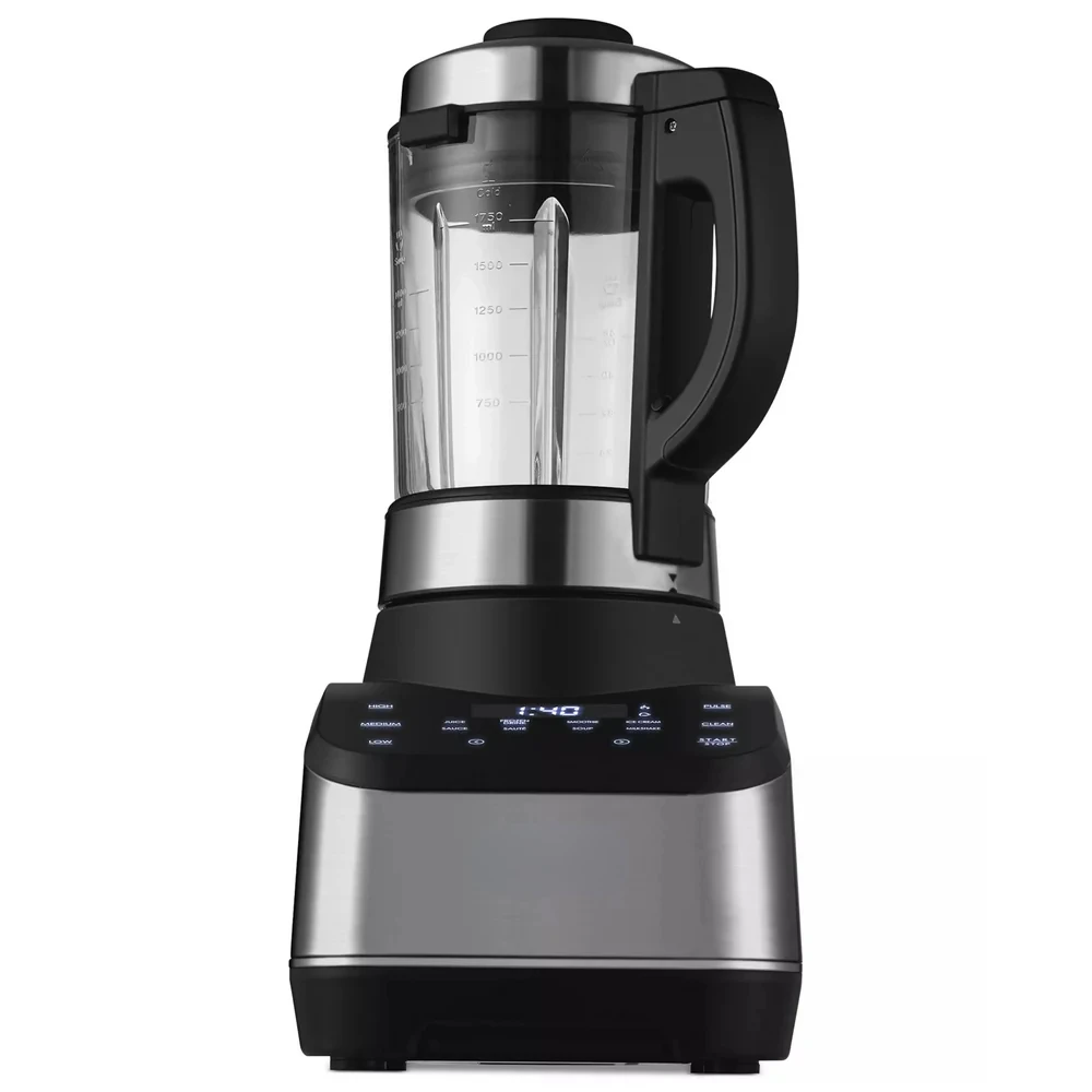 

Ounce 1000 Watts High Speed Cooking Blender in Stainless Steel with Glass Jar