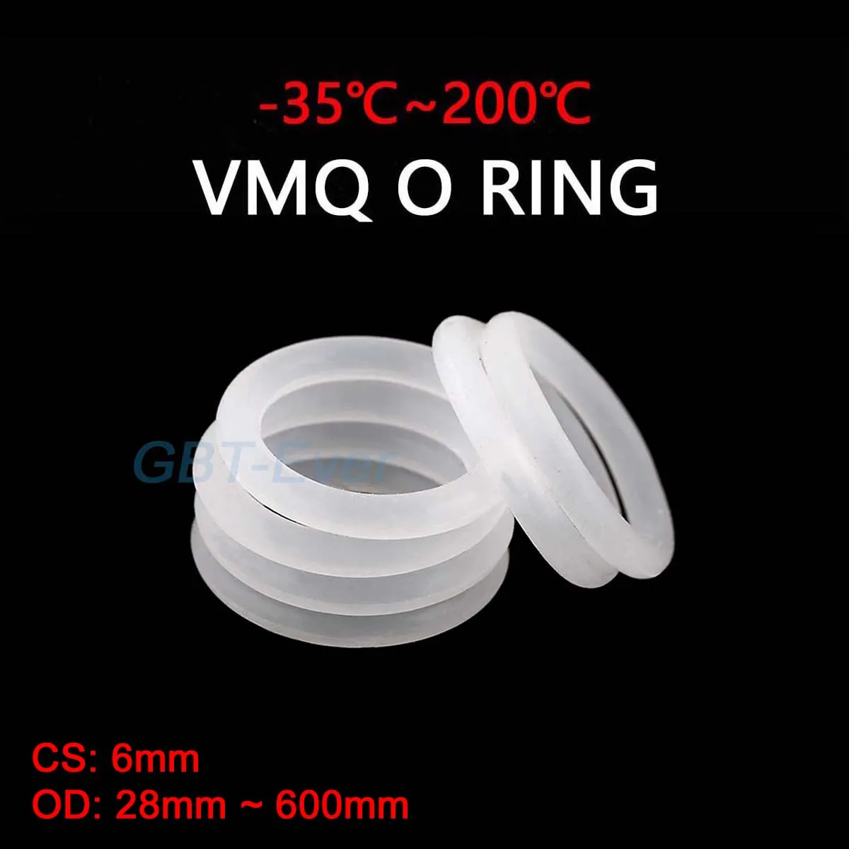 

Силиконовые прокладки VMQ CS 6 мм