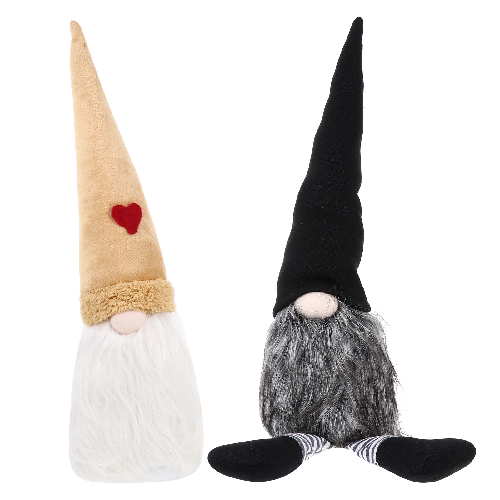 

2pcs Chic Decorative Creative Gnome Decoration Elf Decoration Xmas Gnome for Office