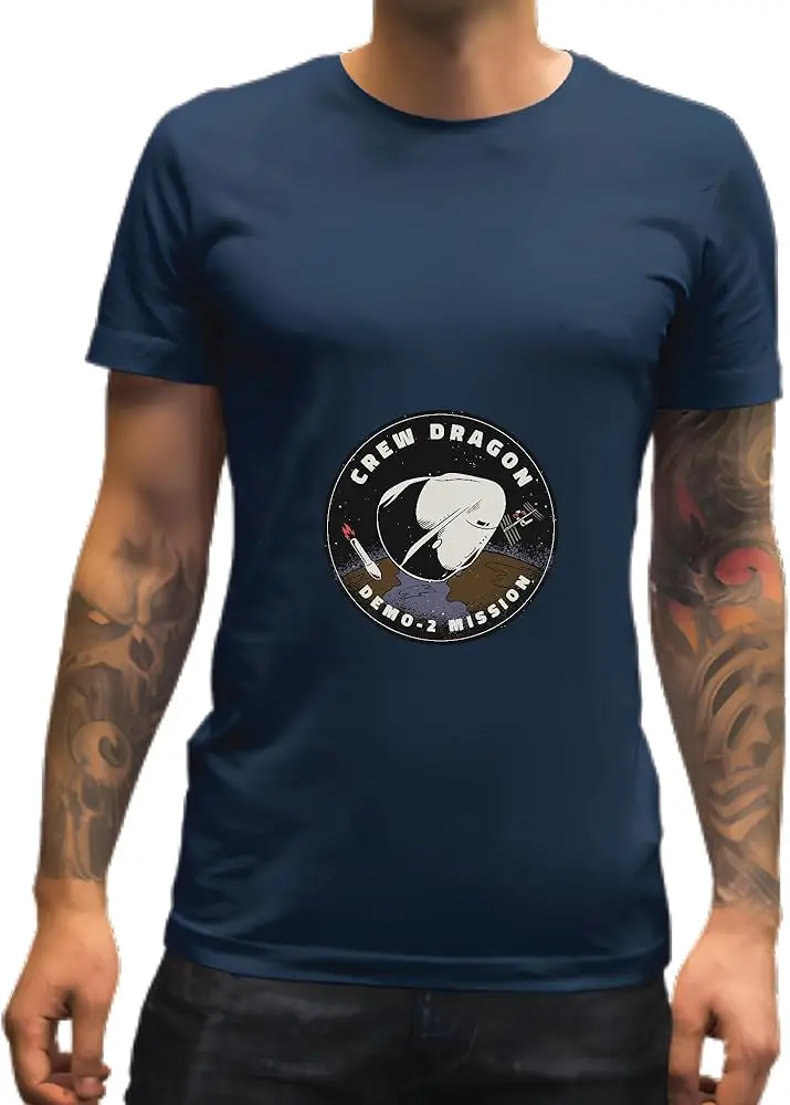 Нашивка для астрономических поклонников с коротким рукавом 100% хлопок