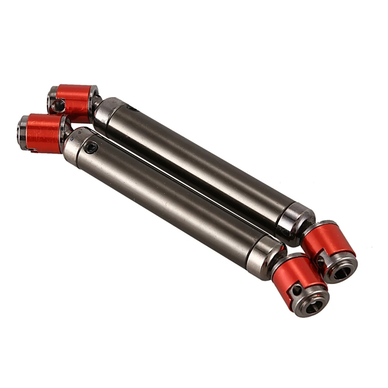 6PCS Metal CVD Drive Shaft 110-140Mm For 1/10 RC Rock Crawler Axial SCX10 90046 |