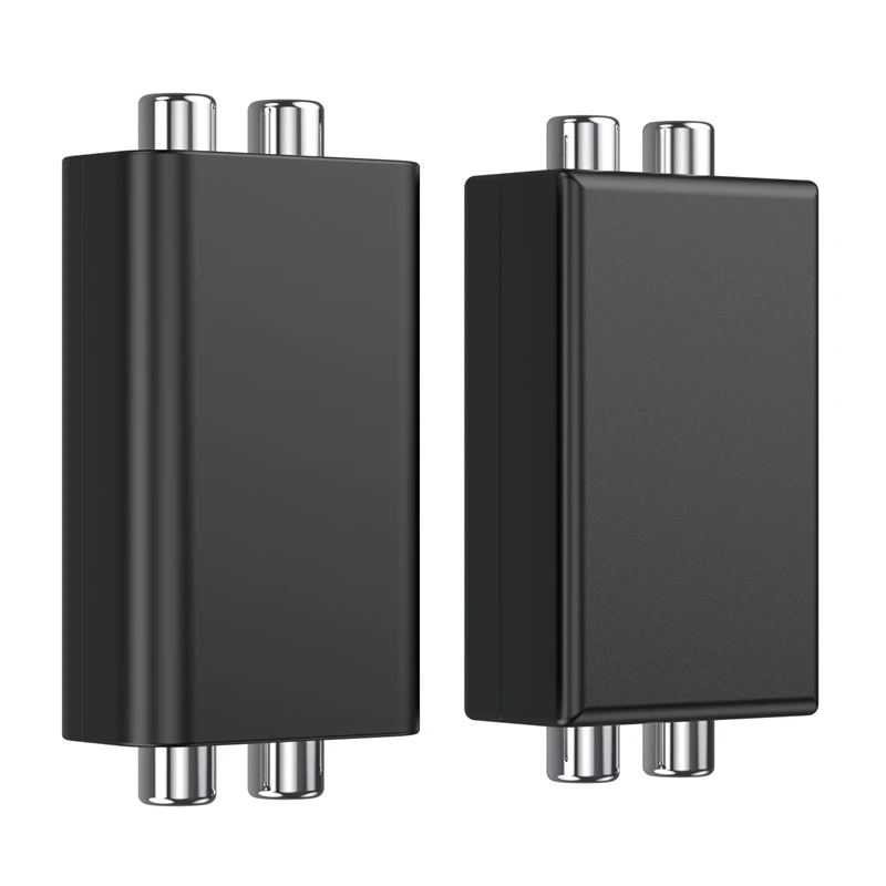 

RCA Audio Common Ground Isolator Audio Filter Anti-Interference Noise Reducer Bluetooth Receiver