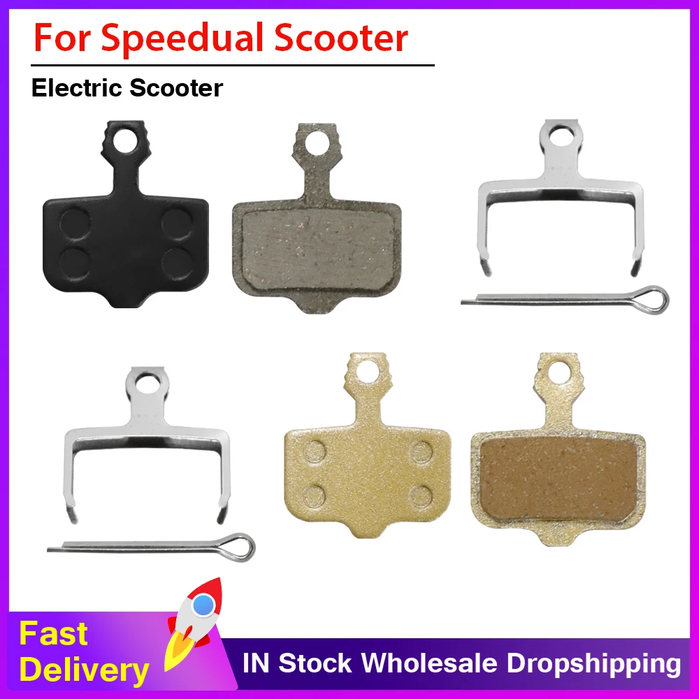 High Quality Metallic Disc Brake Pads for Speedual Zero 8X 10X 11X 10 Kugoo G1 Dualtron Thunder Electric Scooter Brake Pads