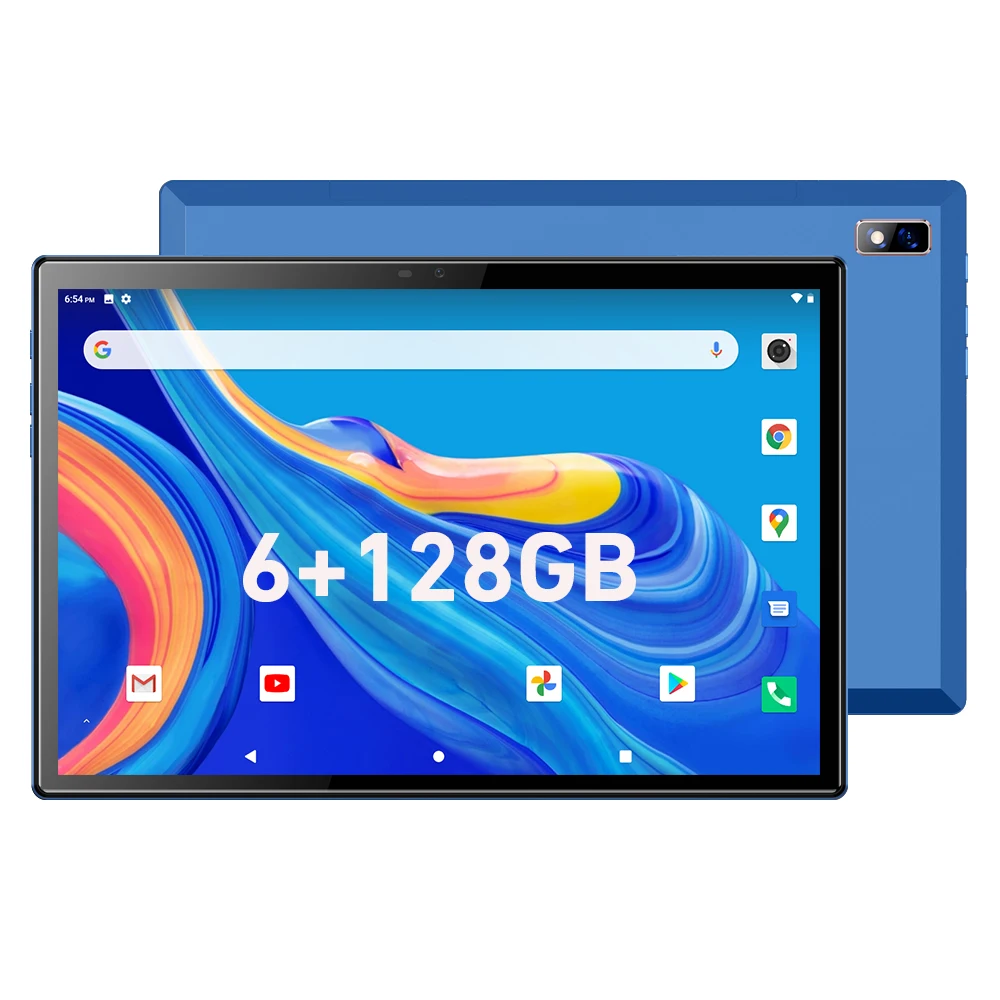 New G18 Pro 10.1" Android 11 Tablet Pc Octa Core 6GB RAM 128GB ROM 4G Network AI Speed-up Tablets Dual SIM Cards Wifi GPS Type-C
