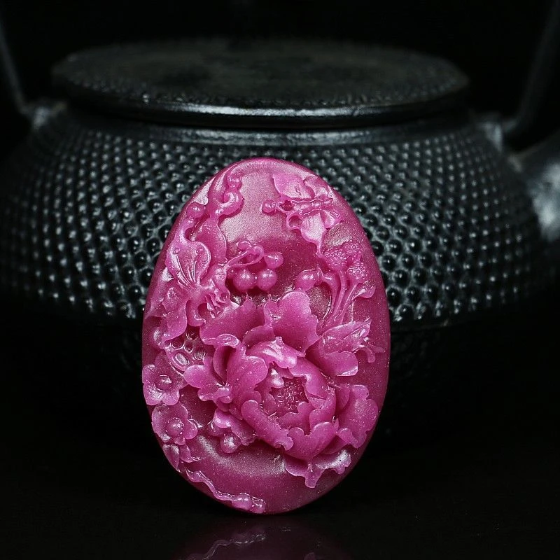 Shu Julai цветной персиковый цвет красный цветок пиона для мужчин и женщин богатый