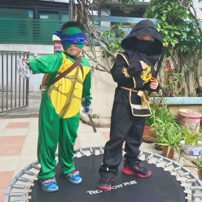 Детский костюм для косплея черепахи-ниндзя в стиле аниме Tmnt маскарадное
