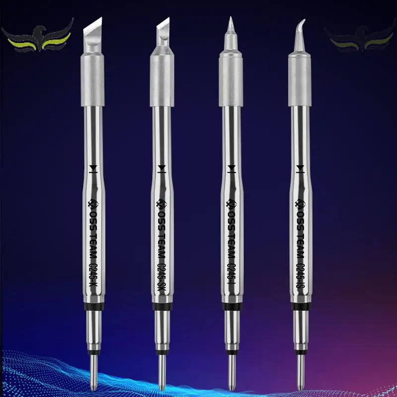 

OSS Universal JBC SUGON C245 Soldering Iron Tips Lead Free Welding Nozzle Grip Compatible C245-029 C245-030 For Solder Stat