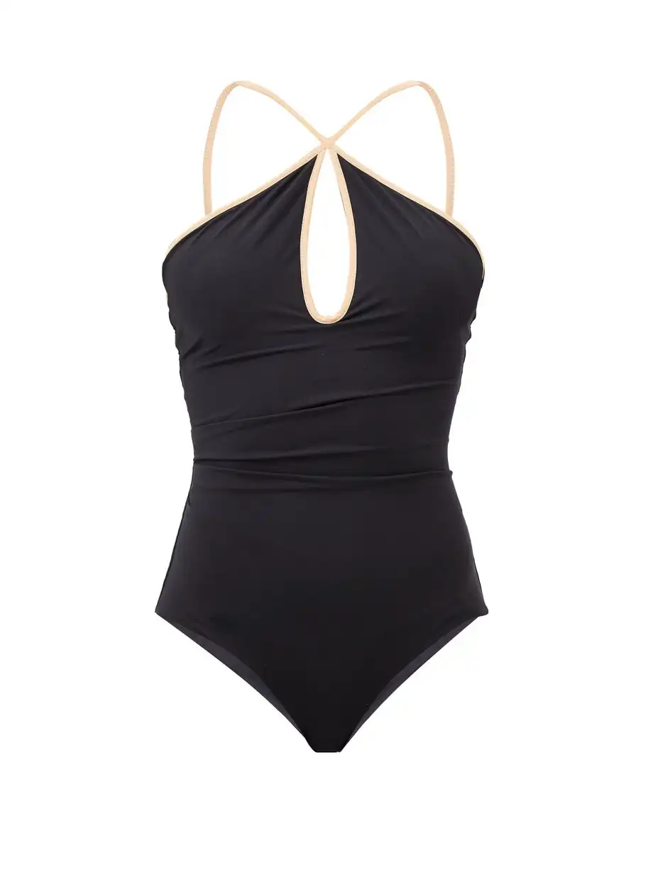 Рисунок 6 - Однотонный сплошной купальник с