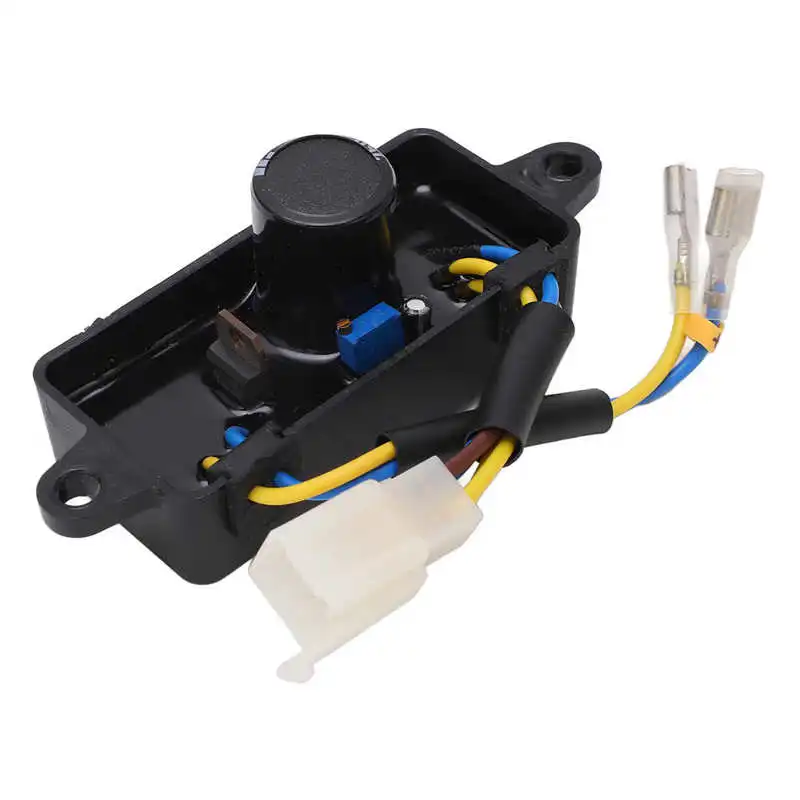 Регулятор напряжения однофазный генератор автоматический регулятор напряжения 6-проводной Высокоточный ABS бензиновый AVR для генератора 2 кВт