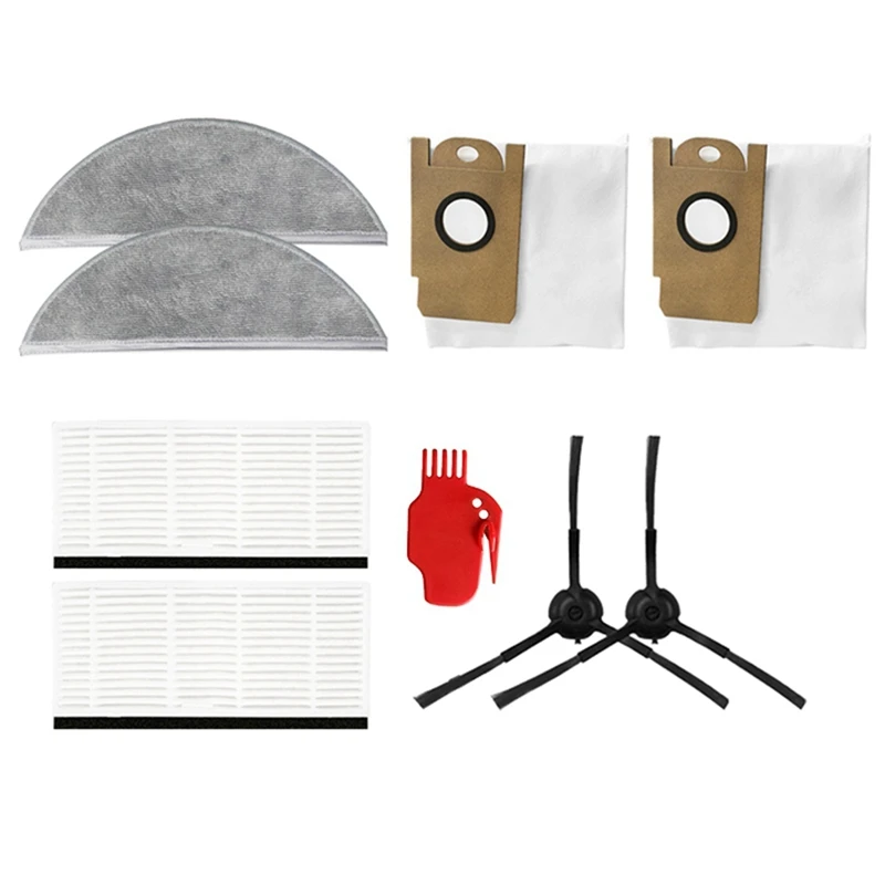 

Мешки для пыли Xiaomi Lydsto R1, тканевая швабра, боковая щетка, HEPA фильтр, запасные части, аксессуары для робота-пылесоса