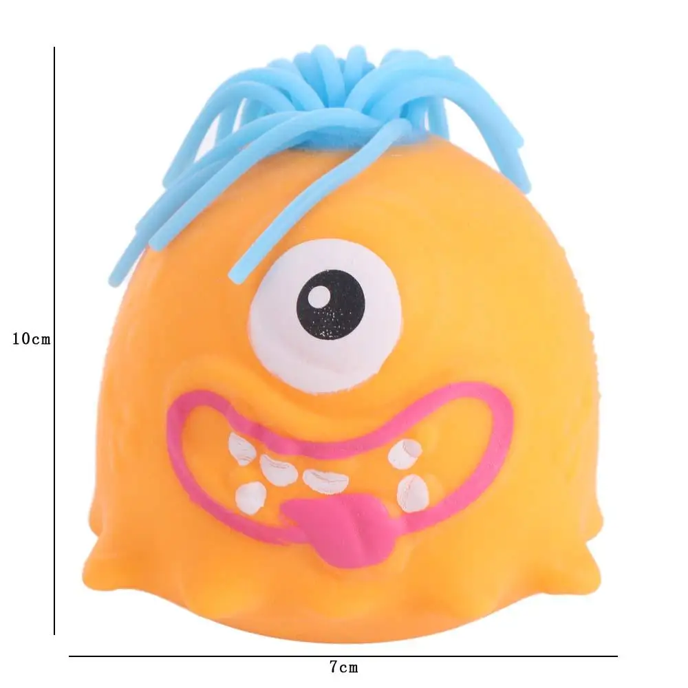 Vinyl Hair-pulling Squeeze Toys Stretch Pinch Kneading Slow Rebound Toy Soft Ins Unique Ball