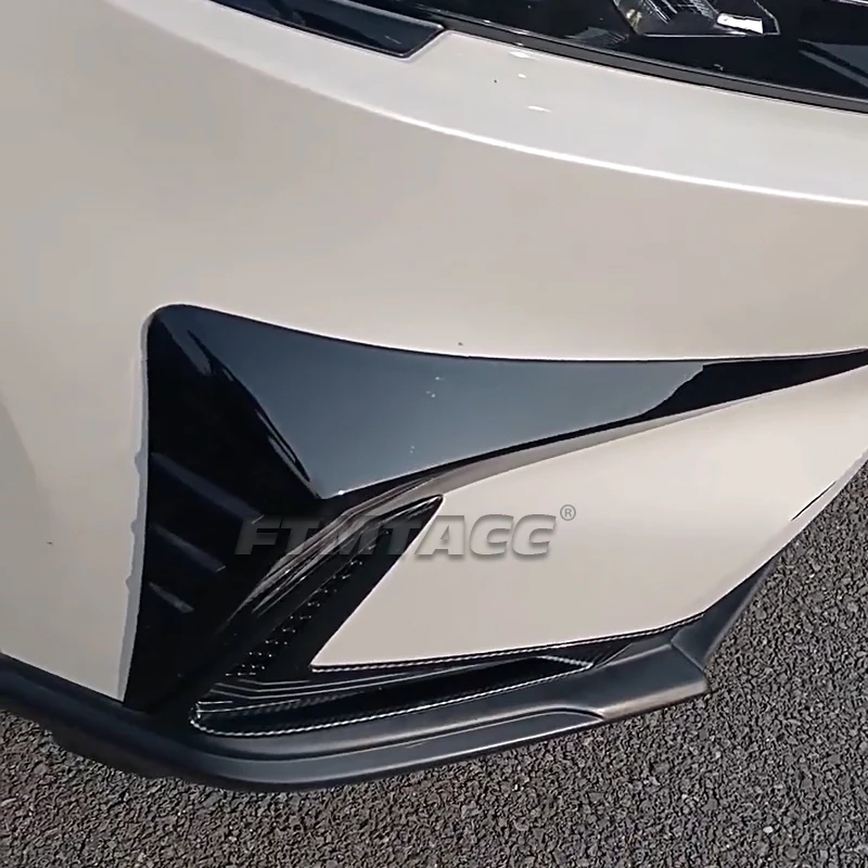 Сплиттер для переднего бампера и противотуманной фары Honda CR-V CRV 2023 2024 ABS