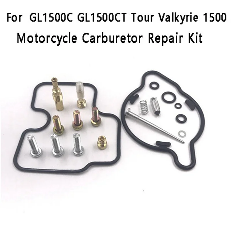 

Набор для Ремонта Карбюратора мотоцикла Honda GL1500C GL1500CT Tour Valkyrie 1500, набор для Ремонта Карбюратора, плавающая игольчатая прокладка сиденья, 6 комплектов
