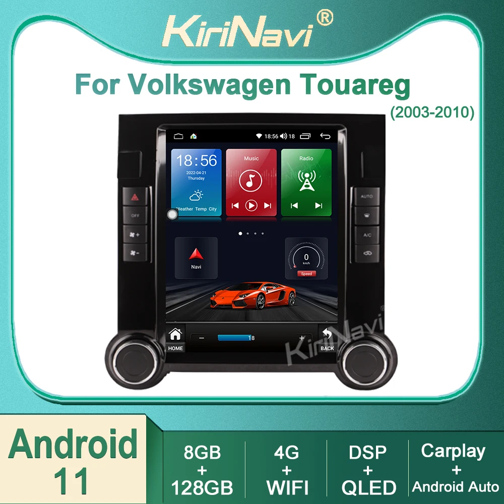 

Kirinavi For Volkswagen VW Touareg 2003-2010 Android 11 Car Radio DVD Multimedia Video Player Stereo Auto Navigation GPS 4G DSP