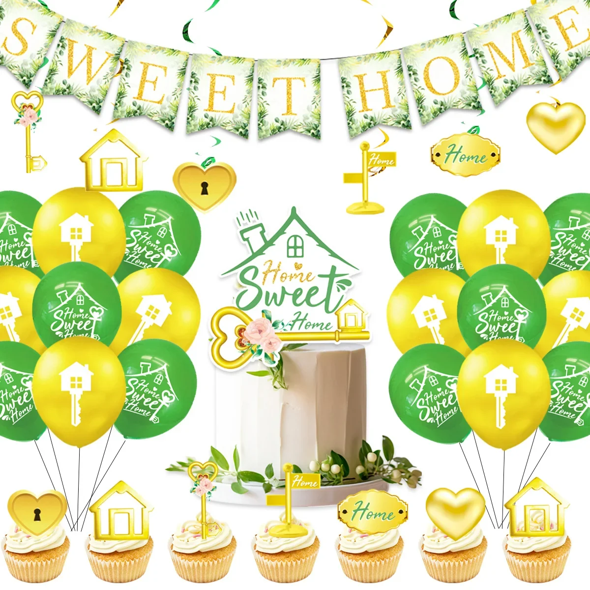 

2024 New Party Decorations Disposable Party Tableware Festival Supplies Paper Products Birthday Anniversary DIY Combination Gift