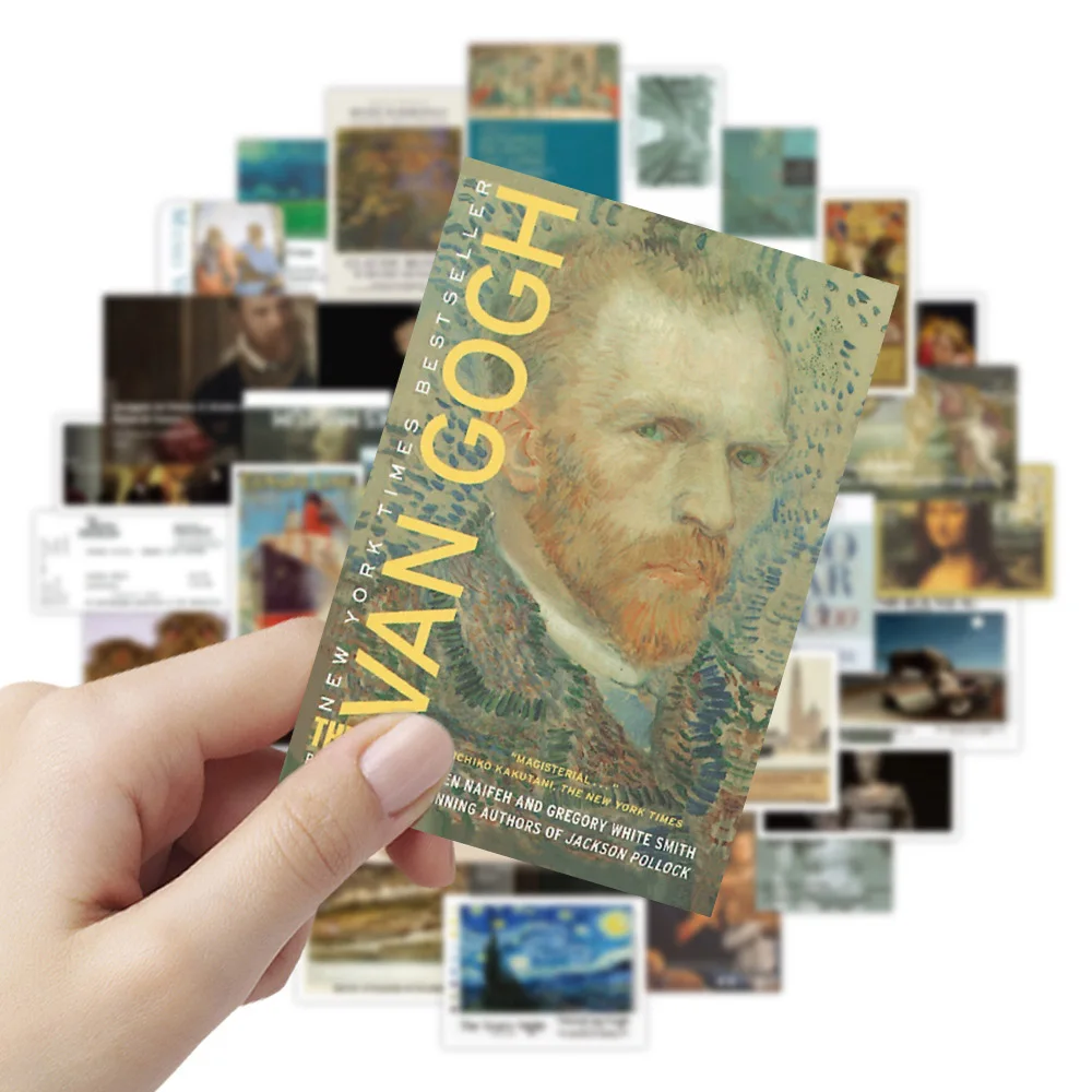 10/30/50PCS World Artist Work David Граффити Наклейки Искусство Эстетические Мультяшные Чемодан