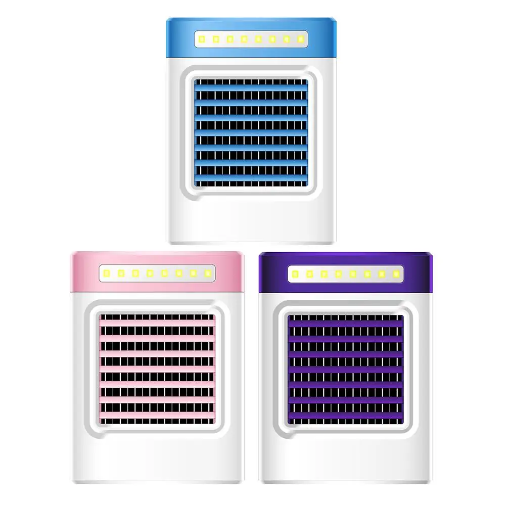 

Портативный воздушный кондиционер, многофункциональный настольный охлаждающий светодиодный светильник кой, для офиса и дома