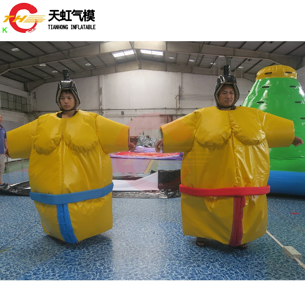 Бесплатная доставка в дверь 1 2 м/1 6 м высокий Sumo WREST костюмы мягкий тип спортивная