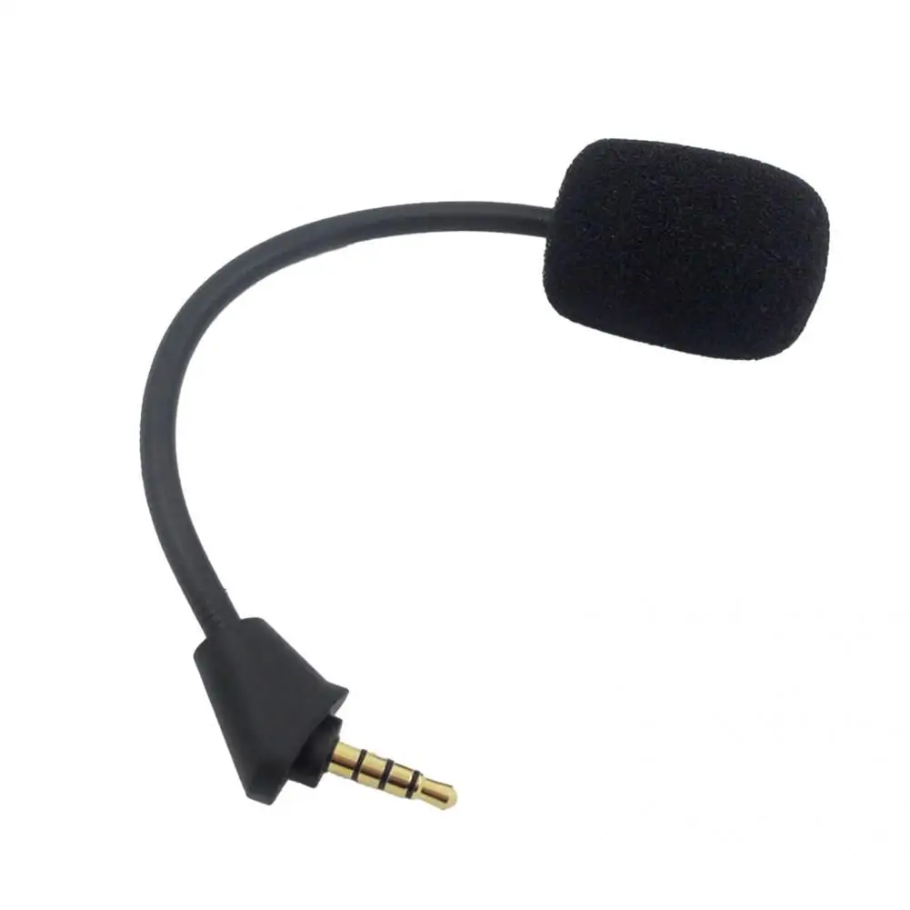 

Gaming Microphone Practical Flexible Noise Cancelling Gaming Mic Mini Microphone for Kingston HyperX CLOUD II Wireless