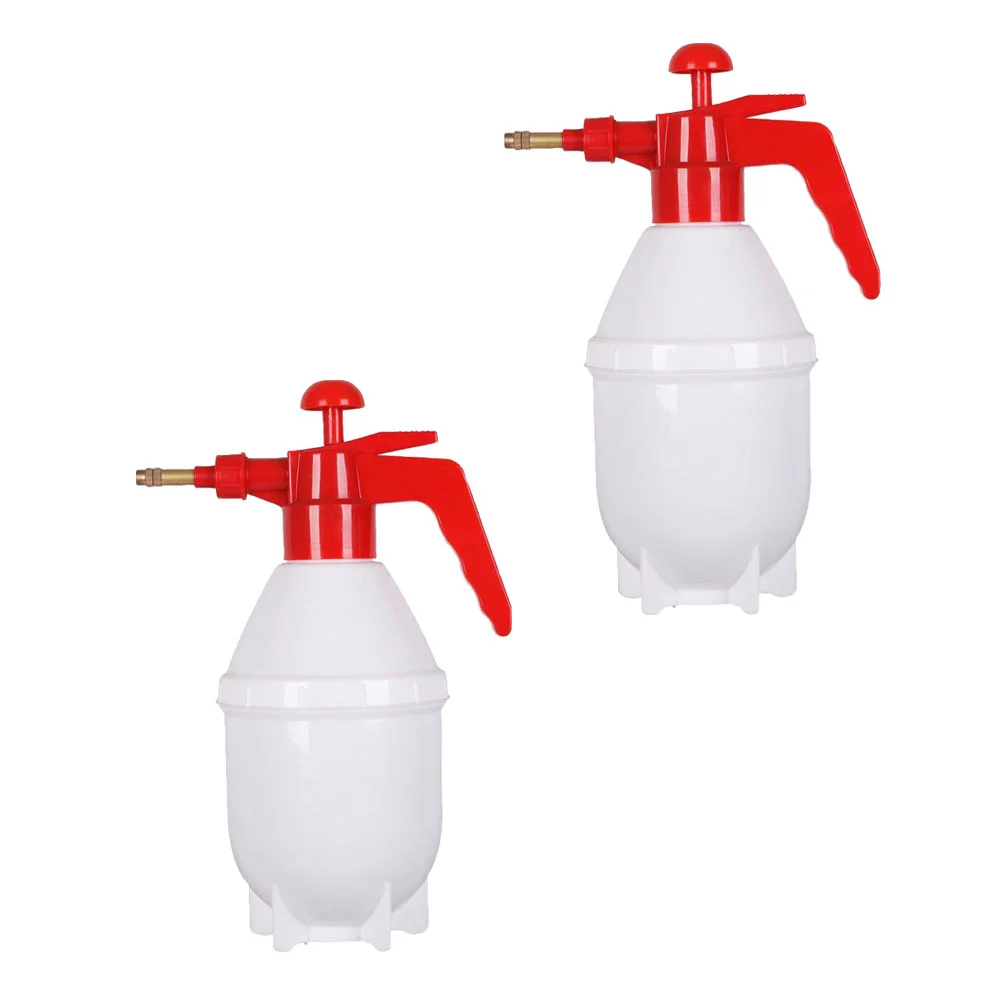 2 Pcs Pressure Watering Can Water Mister Plants Garden Pressure Sprayer Empty Spray Bottle Garden Pump Sprayer Decorative Plants