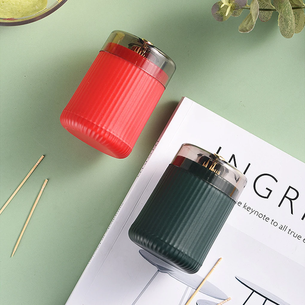 

Toothpick Holder Stick Dispenser Elegant Exquisite Smooth Surface Attractive Household Accessories Home Supplies Toothpicks Pot