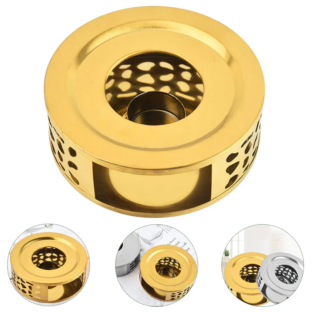 

Warmer Teapot Tea Heater Coffeebase Holder Pot Stove Tealight Stainless Warmers Metaltrivet Steel Aromastand Water Heating