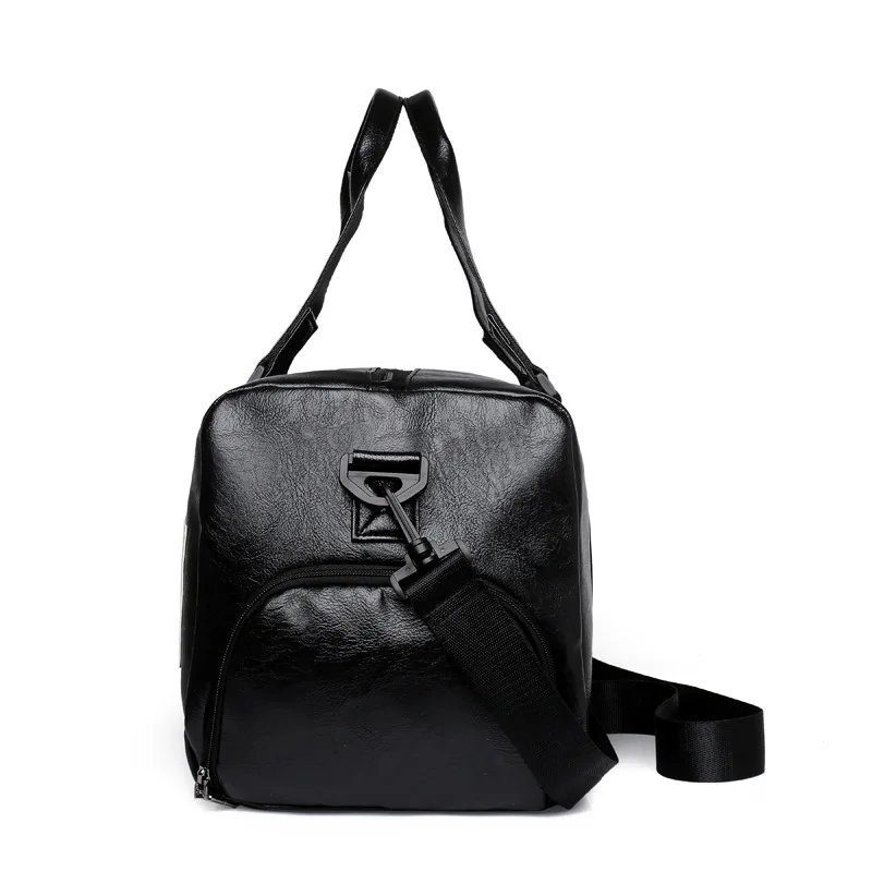 Gym Bag Leather Sports Bags Dry Wet Men Training for Shoes Fitness Yoga Travel Luggage Shoulder Sac De Sport | Спорт и развлечения