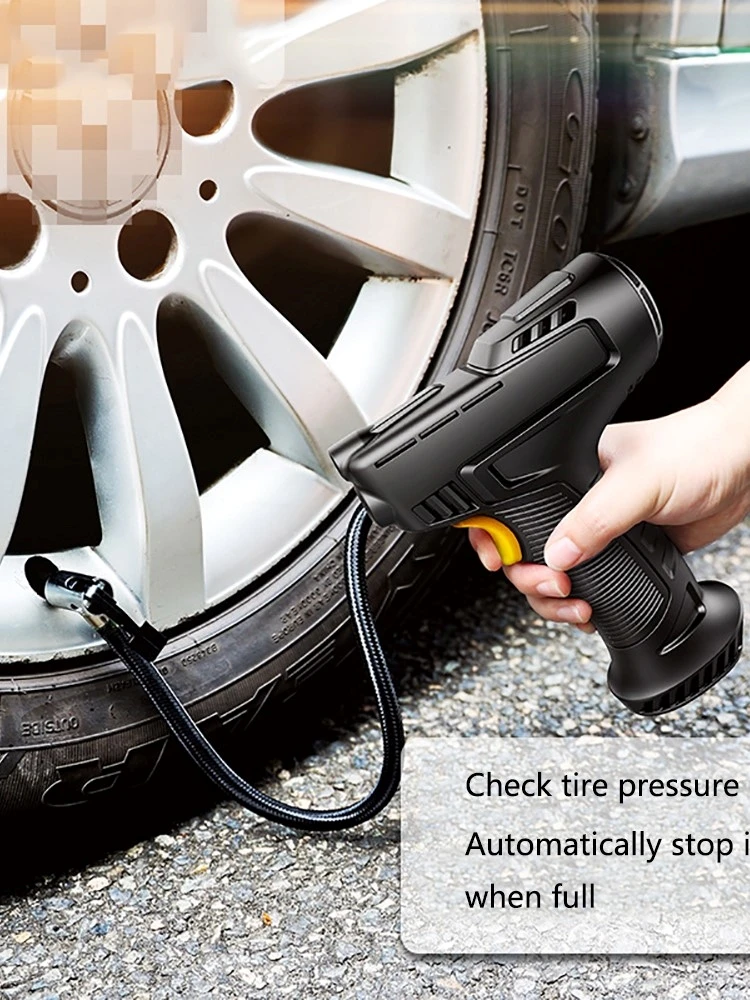120 Вт перезаряжаемый воздушный компрессор беспроводной надувной насос