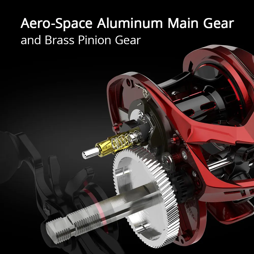 KastKing Spartacus II Ультра гладкая катушка для литья под давлением 8 кг максимальная тяга