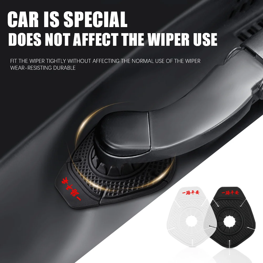 

1/2pcs Car Windshield Wiper Arm Hole Protection Cover Silicone Dust Cover For Nissan Qashqai j11 j10 Juke X Trail t32 Tiida