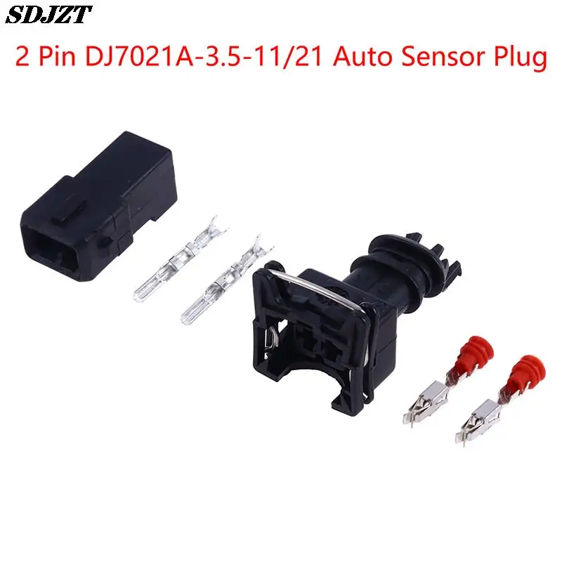 

1Set 2Pin TE 3.5mm Series Waterproof Plug Connector 282189-1 282762-1 For Junior Power Timer Fuel Injector EV1 Ignition Coil