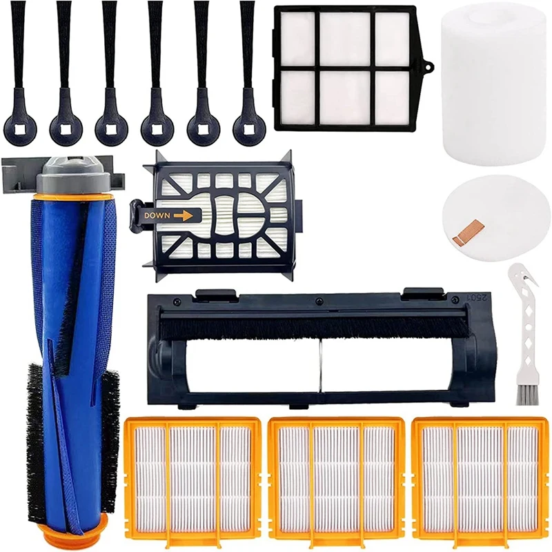 

Main Brush Side Brush HEPA Filter Replacement Spare Parts Accessories Compatible For Shark AV2501AE AV2502AE Vacuums Cleaner