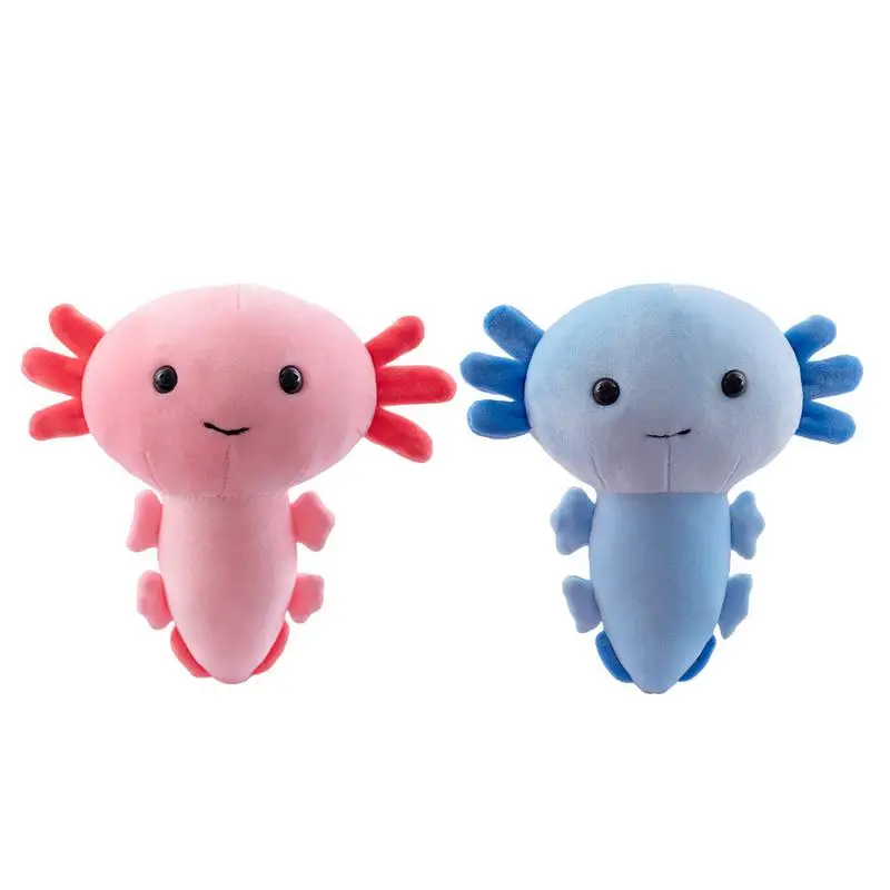 

Axolotl Stuffed Toy Salamander Stuffed Animal Stuffed Animal Plushie Plushy For Boys And Girls Blue / Pink Squishy Cute Toy
