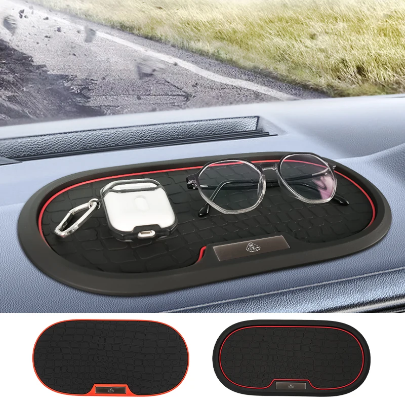 Автомобильный нескользящий коврик из ПВХ липкий для приборной панели автомобиля