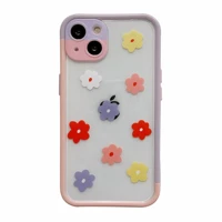 fashion colorful flowers case for iphone 13 pro max 12 pro max 11 pro max iphone x xr xs max soft cover