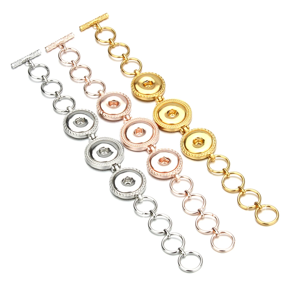 Браслет-манжета с кнопками 20/18 мм |