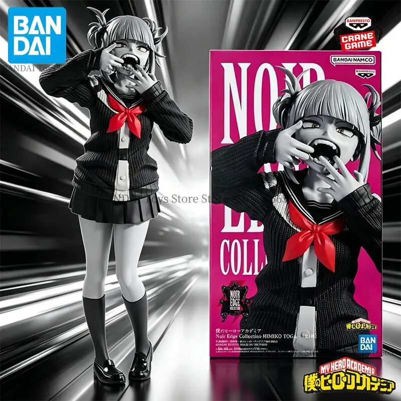 Фото Оригинальная коллекция Banpresto My Hero Academia Noir Edge от Bandai - Фигурка Химико Тоги, аниме-фигурка, мультяшная кукла, статуэтка, игрушка №1