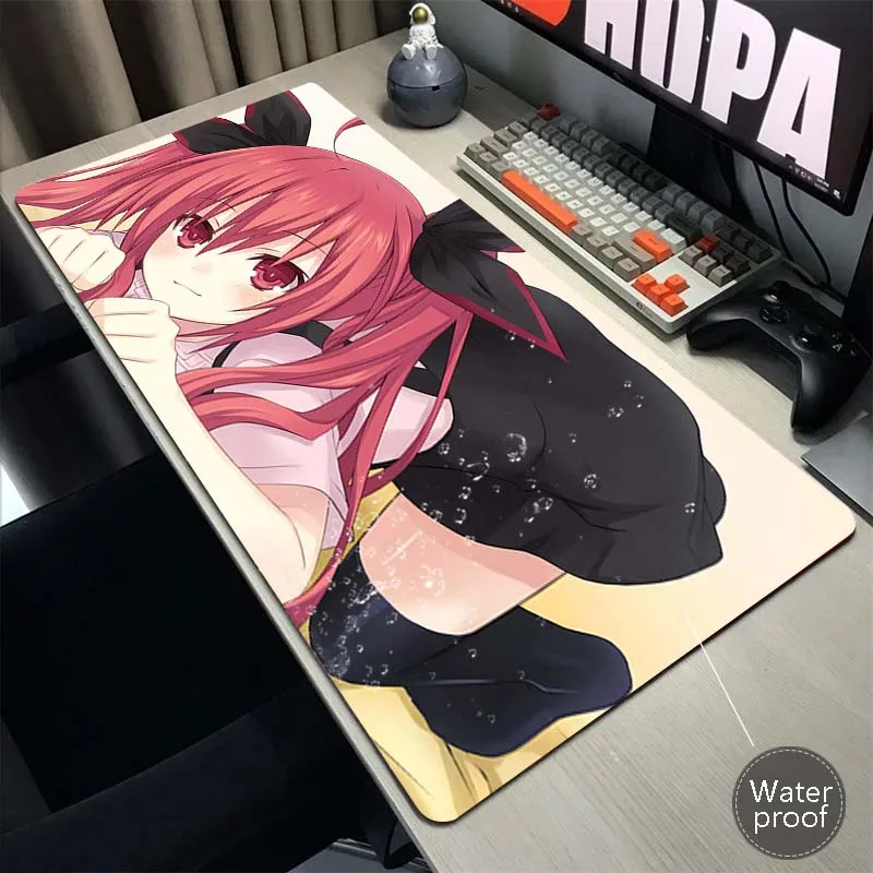 

Oversize Date A Live Mouse Pad XXL Waterproof Mouse Mat Game Desk Mats Rubber Mousepad Keyboard Compute Laptop Notebook Carpet