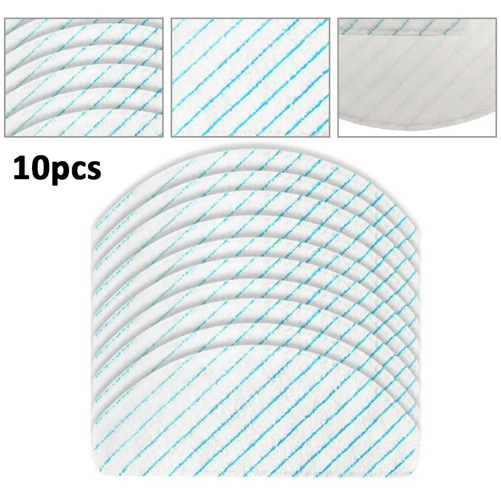 

10 Pcs Mopping Cloth For ECOVACS T10/T10 Turbo Vacuum Cleaner Disposable Strong Drag Cloth Household Cleaning Home Appliance