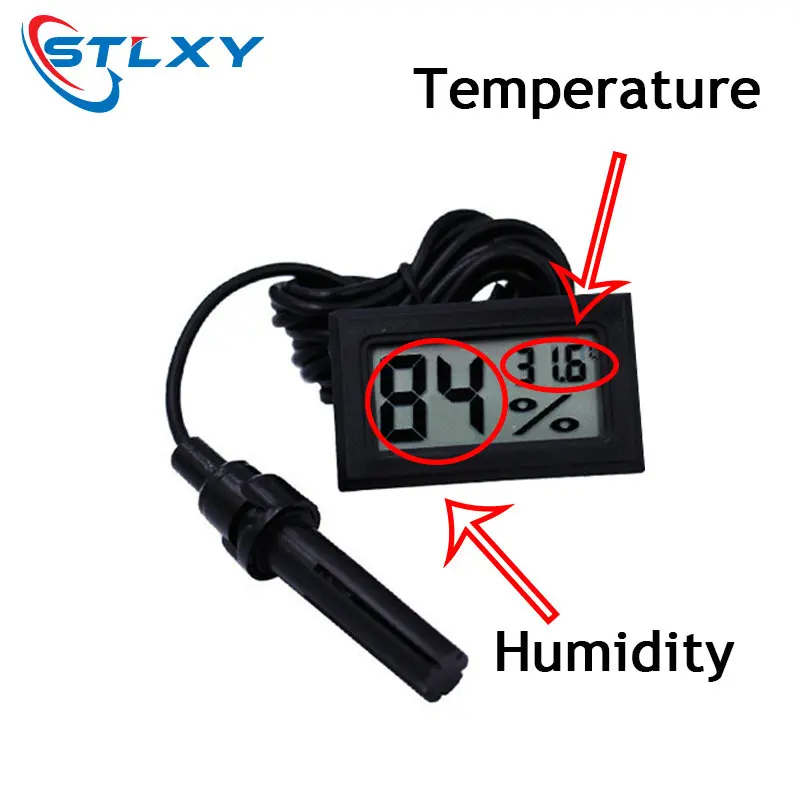 Мини ЖК-цифровой термометр