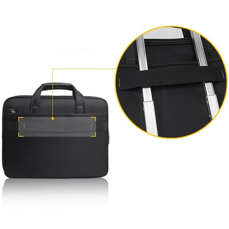 Business Bags Waterproof Classic Men's Shoulder Work Handbag Men Briefcase Laptop Bag Bolsa Women High Quality Oxford Handbags