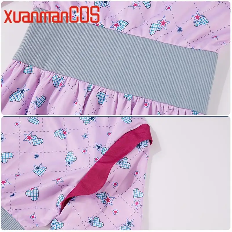 Movie Stranger Erica Sinclair Cosplay Costume Things Season 4 Outfits Halloween Carnival Women Pink Dress