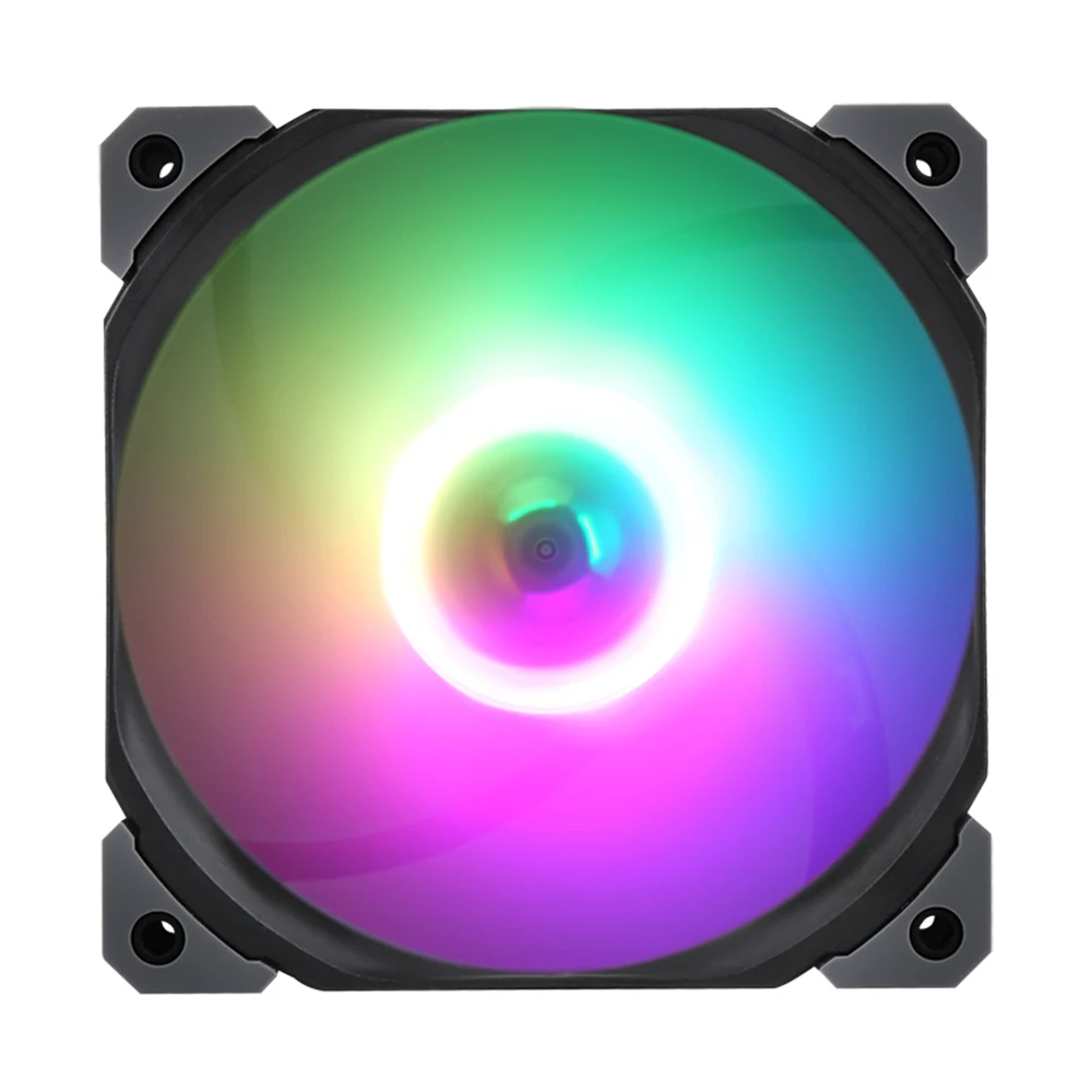 SAMA 120mm PC Computer Case Fan 4 PIN Adjustable RGB Led 12cm Cooling Mute Ventilador ARGB Cooler Adjust Speed Aura Sync - купить по